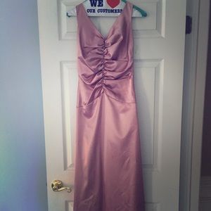Jessica McClintock pink formal gown